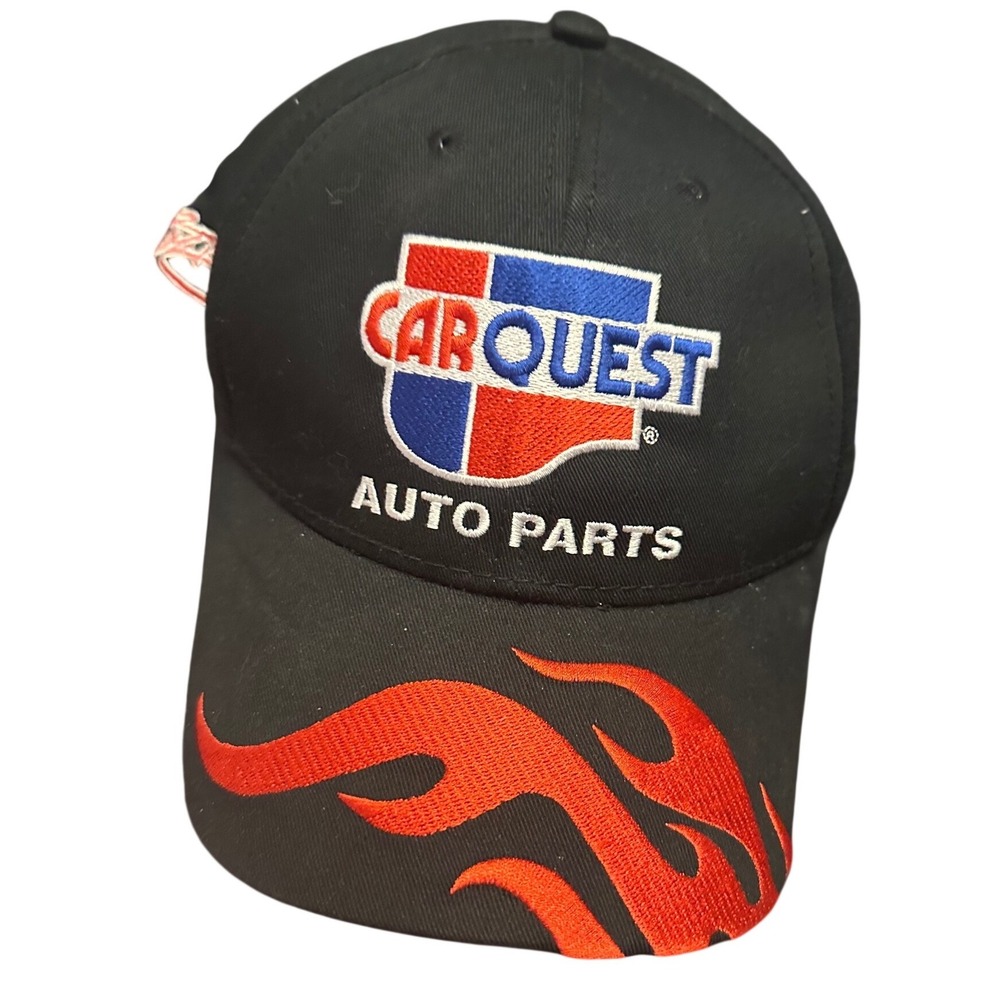 Kyle Busch Carquest Auto Parts NASCAR Hat Hendrick Motorsports #5 Flame Cap